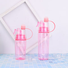 400/600ml  Hot Sale Spray Sport Moisturizing Drinking Water Bottle Portable Plastic Bike Bicycle Gym Shaker My Water Bottles