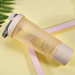 Fashion Water Bottle Whey Protein Powder Shaker Bottle Sports Portable Leakproof Gym Fitness Shaker Cups BPA Free Drinking Cup