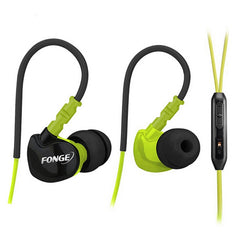 Fonge S500 Stereo Sports Earphones Super Bass Earphones Waterproof Headset IPX5 Handsfree HiFi Headset with Microphone