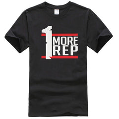 One more rep t-shirt, Mens Workout Clothing, Unisex Shirt, Gym tee Fitness apparel, Graphic tee, Bodybuilding, Motivational