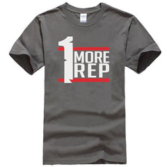 One more rep t-shirt, Mens Workout Clothing, Unisex Shirt, Gym tee Fitness apparel, Graphic tee, Bodybuilding, Motivational