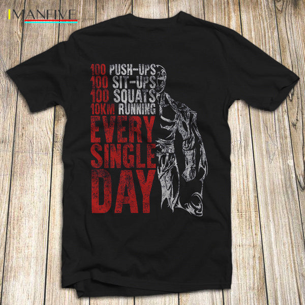 One Punch Man T-Shirt Anime Manga Saitama Men's Workout GYM Apparel 2019 Fashion Brand Men's Tops StreetWear T-shirt Solid Color