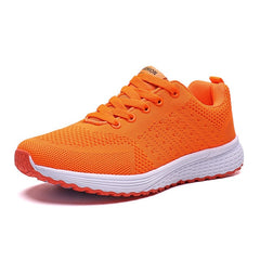 Baskets Tennis Femme Lace-up Bona Shoes Tenis Gym Shoes Woman Trainers Girl Breathable Sneakers Candy Color Green Orange Pink