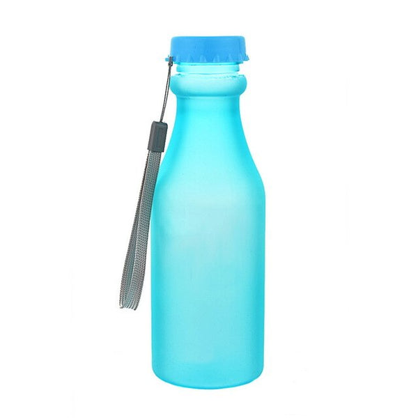 550ml Sports Plastic Bottles For Water Unbreakable Water Bottle For Children Leak-Proof Protable For Yoga Gym Fitness Shaker