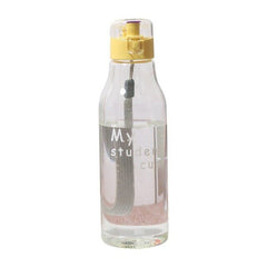 520ml Plastic Sports Bottles For Water Leak-Proof Yoga Gym Fitness Shaker Water Bottle Fit Students Unbreakable Bottle