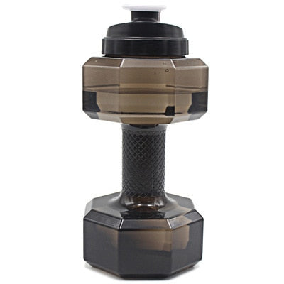 CAKEHOUD 2.2L Dumbbells Shaped Plastic Big Large Capacity Gym Sports Water Bottle Outdoor Fitness Bicycle Kettle Free Shipping