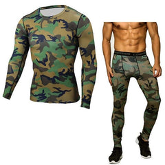 Men's Racing Sports Stretch Apparel Gym Muscle Men's Set Training Jogging MMA Clothing Tops & Tees Men's Sports T-shirt