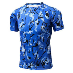 Aipbunny 2017 print Sport Top Fitness men Gym shirt Yoga t shirts Athletic Tops Sports Apparel Sportswear man Workout t-shirt