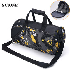 Sports Gym Bag Fitness For Women Men Bags Yoga Nylon Travel Training Ultralight Duffle Shoes Small Sac De Sport 2019 Tas XA6WA