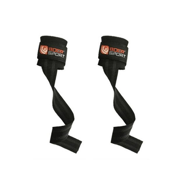 1Pair Power Belt Non Slip Weightlift Grip Band Strength Training Supplies Fitness Accessories Sports Gym Supportive Grip Belt