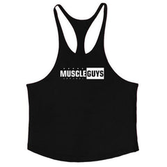 Muscle guys apparel bodybuilding tank tops fitness tank mens gyms clothes vest cotton sleeveless shirt regatas masculino