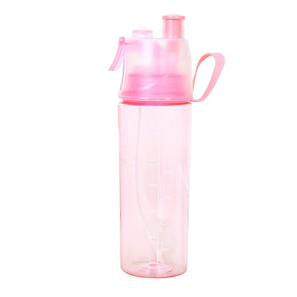 Sport Cycling Mist Spray Water Gym Beach Bottle Leak-proof Drinking Cup