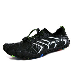 Aqua Shoes for Men Summer 2019 Swimming Beach On-surf Breathable Yoga Sport Gym Sneaker Rubber Wading Shoes Male Water Shoes