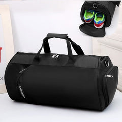 2019 New Waterproof Gym Bag Fitness Training Sports Bag Portable Shoulder Travel Bag Independent Shoes Storage sac de sport