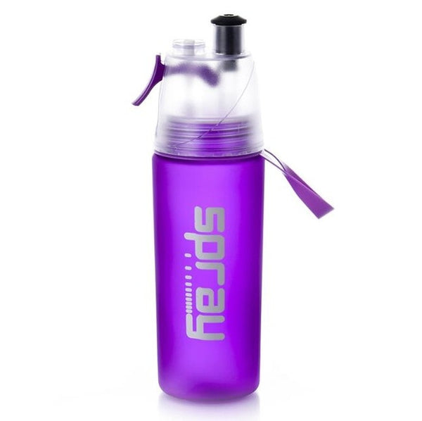 550ml New Design Spray Water Bottle BPA Free Leak-Proof Sport Bottles Outdoor Climbing Cycling Gym Drinkware