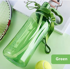 1.5L/2.0L Large Capacity Straw Water Bottles Outdoor Sports Camping Picnic Bicycle Kettle Gym Fitness Space Shaker Water Bottle