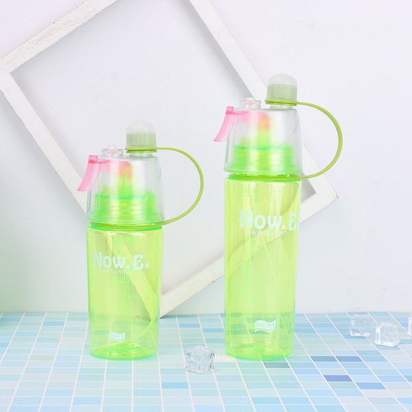 400/600Ml Spray Sports Water Bottle for Kids bpa free Tour Drinking Bottles for Outdoor Climbing Gym Cup rociar agua deportes