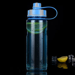 New 800ml-1500ml Outdoor Fitness Sports Bottle Kettle Large Capacity Portable Picnic Water Bottles BPA Free Gym Space Cup Cups