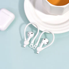 For Airpods Ear hook Universal Bluetooth Earphone Accessories Sports Anti Lost Silicone Sleeve EarHook Headphones for Air pods