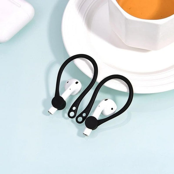 For Airpods Ear hook Universal Bluetooth Earphone Accessories Sports Anti Lost Silicone Sleeve EarHook Headphones for Air pods