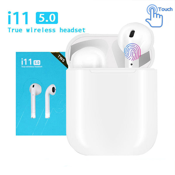 i11TWS Bluetooth Earphone Wireless Stereo Earbuds Bluetooth 5.0 Headset Auto Pairing Sports Earphones for iPhone Android Samsung