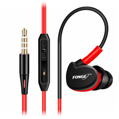 Fonge S500 Stereo Sports Earphones Super Bass Earphones Waterproof Headset IPX5 Handsfree HiFi Headset with Microphone