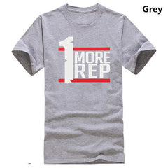 One more rep t-shirt, Mens Workout Clothing, Unisex Shirt, Gym tee Fitness apparel, Graphic tee, Bodybuilding, Motivational