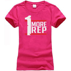 One more rep t-shirt, Mens Workout Clothing, Unisex Shirt, Gym tee Fitness apparel, Graphic tee, Bodybuilding, Motivational