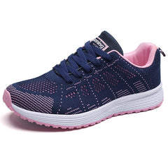 Tenis Feminino Fashion Lace-Up White Sport Shoes For Women Sneakers Light Round Cross Straps Flat Tennis Woman Shoes Outdoor Gym