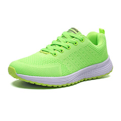 Baskets Tennis Femme Lace-up Bona Shoes Tenis Gym Shoes Woman Trainers Girl Breathable Sneakers Candy Color Green Orange Pink