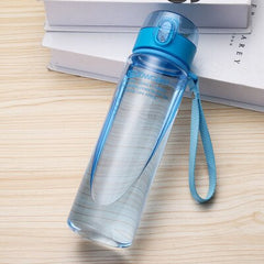 HOT 400/560ml Portable Bottle For Water Gym Sports Shaker Creative Student Summer Drink Bottle Tritan Bpa Free Fashion Hand Cup