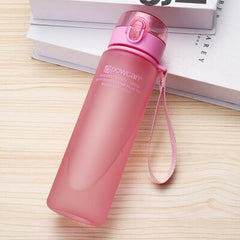 HOT 400/560ml Portable Bottle For Water Gym Sports Shaker Creative Student Summer Drink Bottle Tritan Bpa Free Fashion Hand Cup