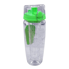 Fruit Lemon Infuser Flip Lip Anti-slip Sport Travel Gym Juice Maker Water Bottle hot sale