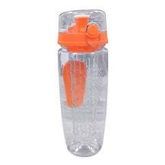 Fruit Lemon Infuser Flip Lip Anti-slip Sport Travel Gym Juice Maker Water Bottle hot sale