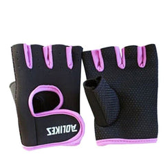 1 Pair Cycling Half Finger Gloves Men Women Sport Gym Workout Exercise Fitness Gloves Weight Lifting Outdoor Riding Accessories