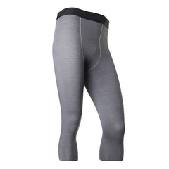 YD 2017 Logo Custom Gym 3/4 Leggings Men Sport Suit Compression Pants Fitness Tights Jogging Pant For Men Trousers Running Pants