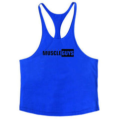 Muscle guys apparel bodybuilding Clothing tank tops fitness tank mens gyms vest cotton sleeveless shirt regatas masculino