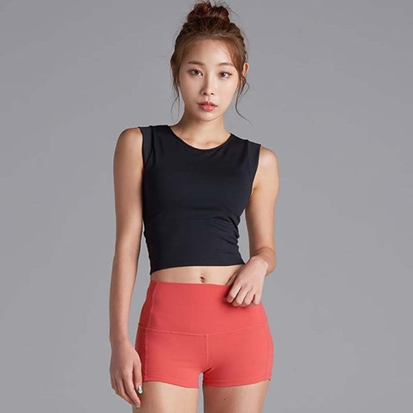 Yoga Tops Women Sexy Gym Sportswear Vest Fitness Tight Woman Clothing Sleeveless Running Shirt Quick Dry White Yoga Clothing