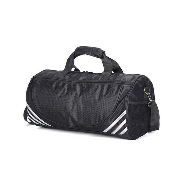 Outdoor Waterproof Nylon Sport Gym Bags Men Women Training Fitness Travel Handbag Yoga Mat  Shoulder Cylinder