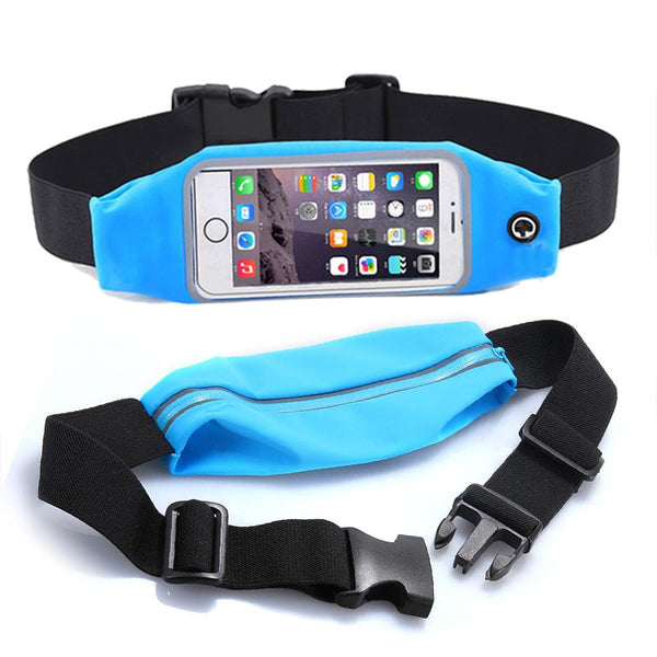 Sport Waist Belt Pouch Universal For 5.2" 5.5" 4.7 inch Case Cover For Meizu m3s Waterproof Running Jogging Mobile phone Gym Bag