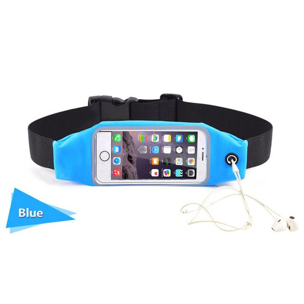 Sport Waist Belt Pouch Universal For 5.2" 5.5" 4.7 inch Case Cover For Meizu m3s Waterproof Running Jogging Mobile phone Gym Bag