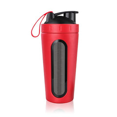 700ml Protein Shaker Stainless Steel Water Bottle Outdoor Gym Sports Fitness Training Drink Powder Milk Mixer My Water Bottle