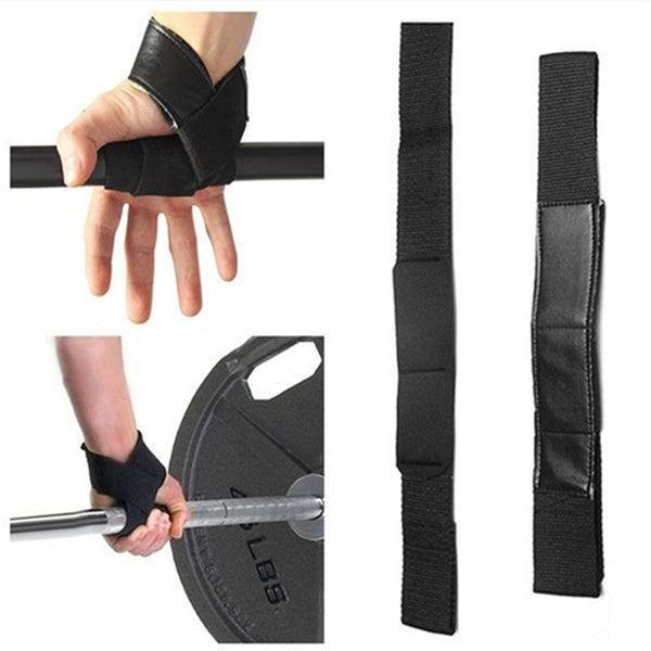 1 Pair Weightlifting Belt Straps Gym Fitness Accessory Sport Professional Training Hand Straps Band Grab Support Wraps