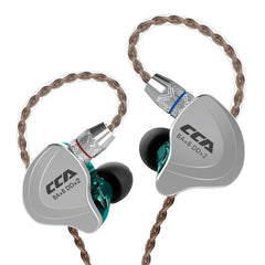 CCA C10 4ba+1dd Hybrid In Ear Earphone Hifi Dj Monito Running Sports Earphone 5 Drive Unit Headset Noise Cancelling Earbuds