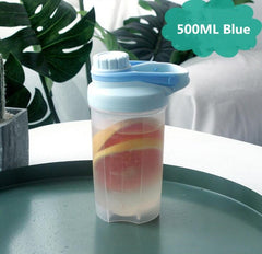 500/700ML High Quality Drinkware Sport Leakproof Protein Shaker Bottle Sports Whey Protein Gym Mixer Water Bottle