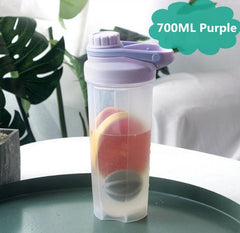 500/700ML High Quality Drinkware Sport Leakproof Protein Shaker Bottle Sports Whey Protein Gym Mixer Water Bottle