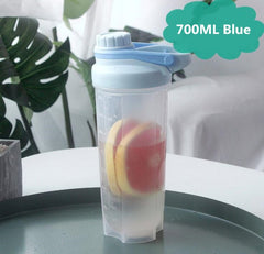 500/700ML High Quality Drinkware Sport Leakproof Protein Shaker Bottle Sports Whey Protein Gym Mixer Water Bottle