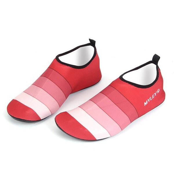 Adult Exercise Pool shoes diving shoes Beach Swim Slip On Surf Water Skin Socks Rubber Workout Gym Water Shoes Hot