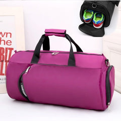 2019 New Waterproof Gym Bag Fitness Training Sports Bag Portable Shoulder Travel Bag Independent Shoes Storage sac de sport